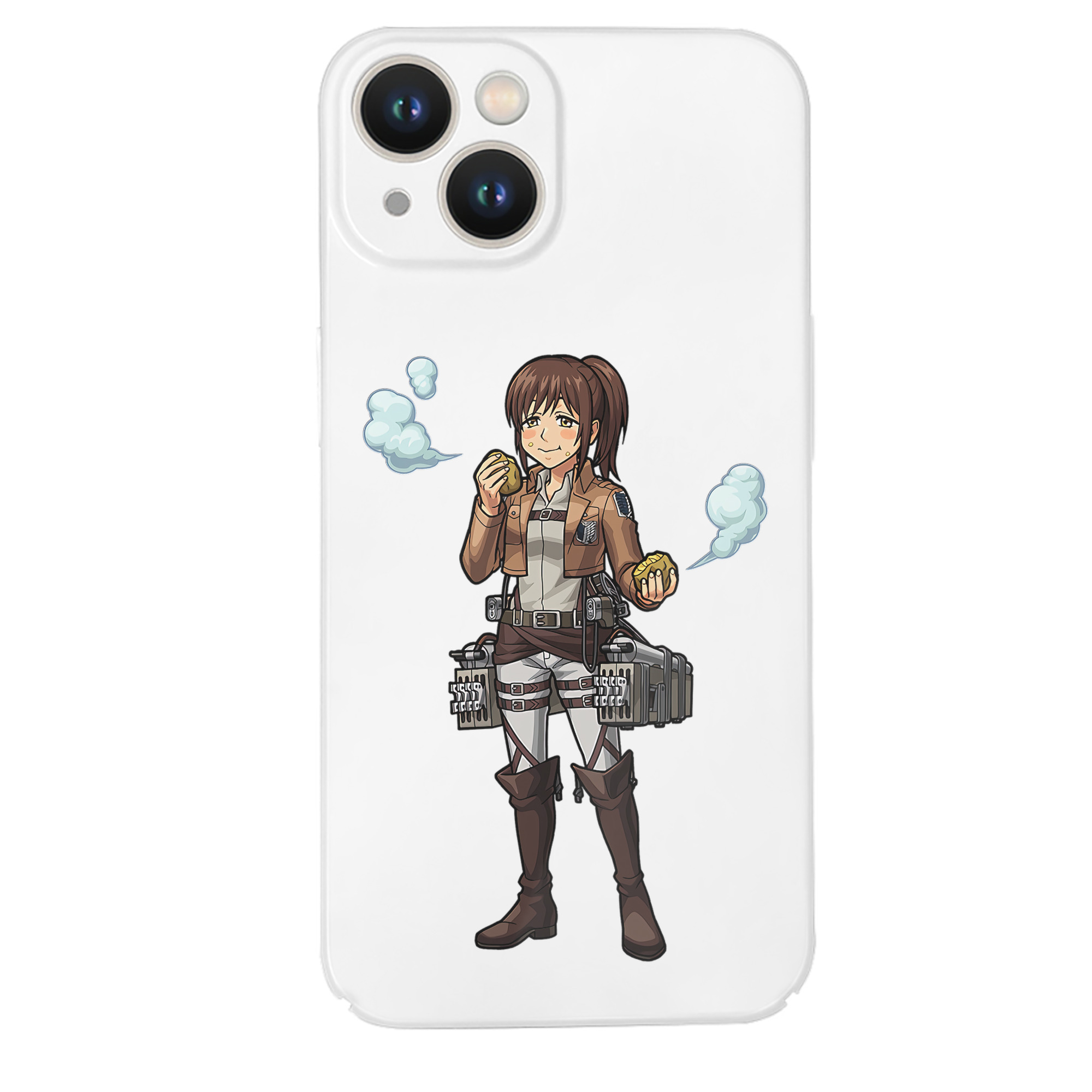 （画像用） 進撃の巨人 サシャ·ブラウス Attack on Titan Sasha Blaus 【iPhone 14シリーズ対応】ハードケース